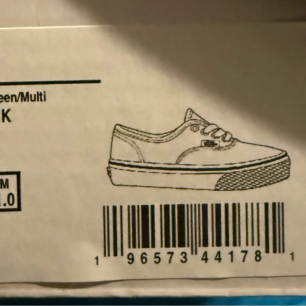 Vans Kids Green Sesame Street Sneakers - Picture 5 of 5